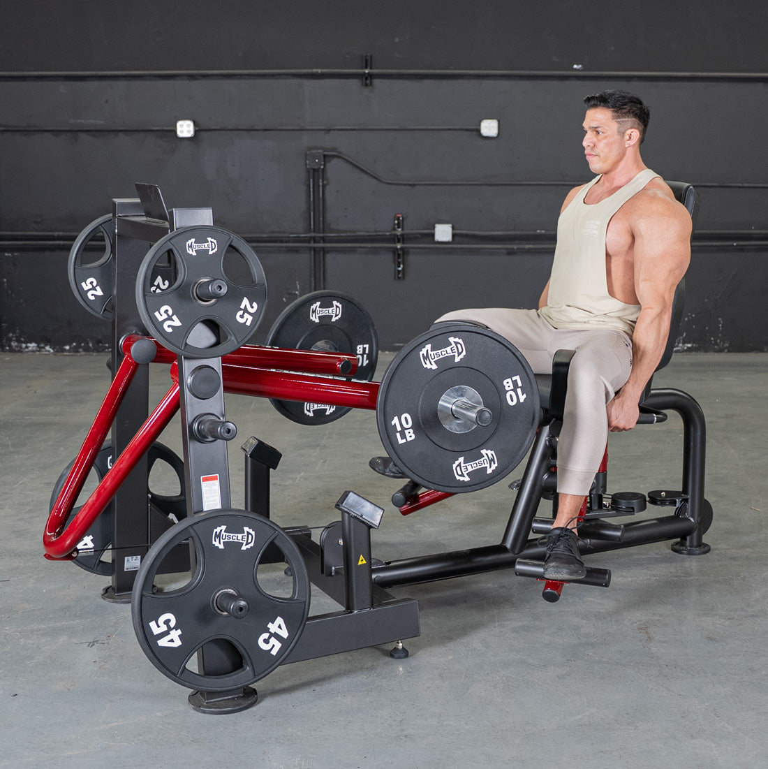 Power Leverage V2 Abductor/Adductor - Muscle D Fitness