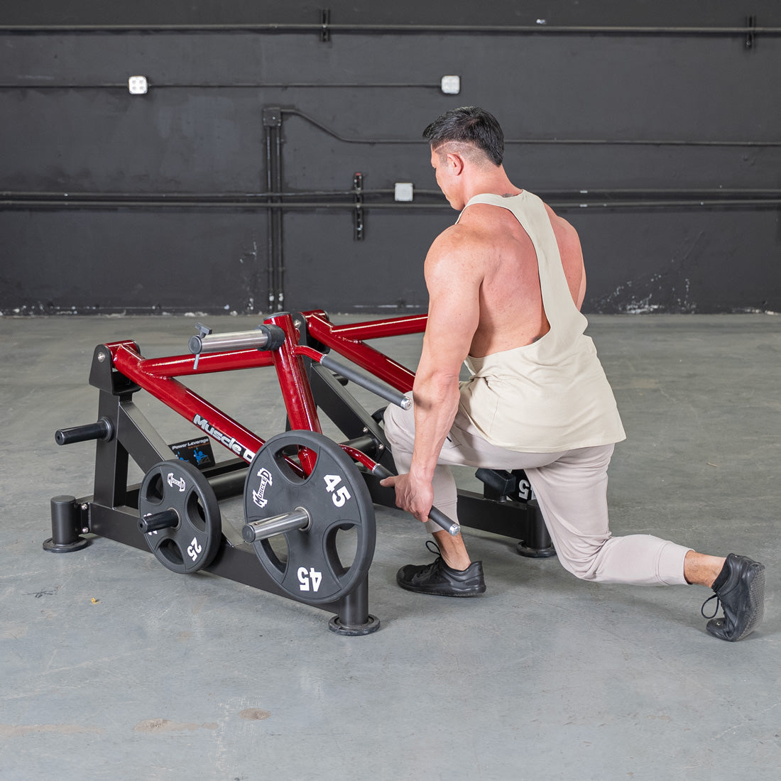 Power Leverage V2 Deadlift / Shrug - Muscle D Fitness