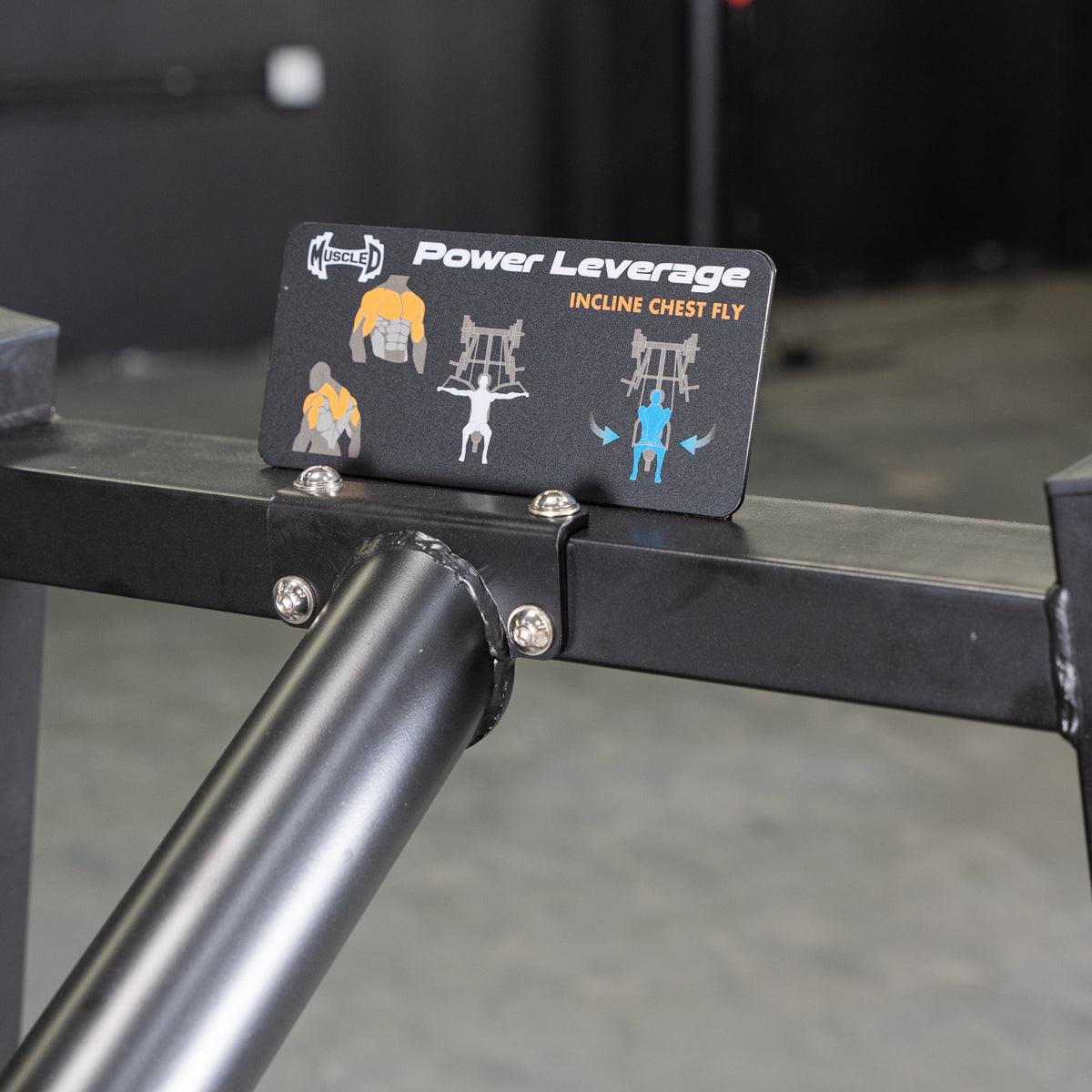 Power Leverage V2 Decline Chest Fly / Most Muscular Machine - Muscle D Fitness