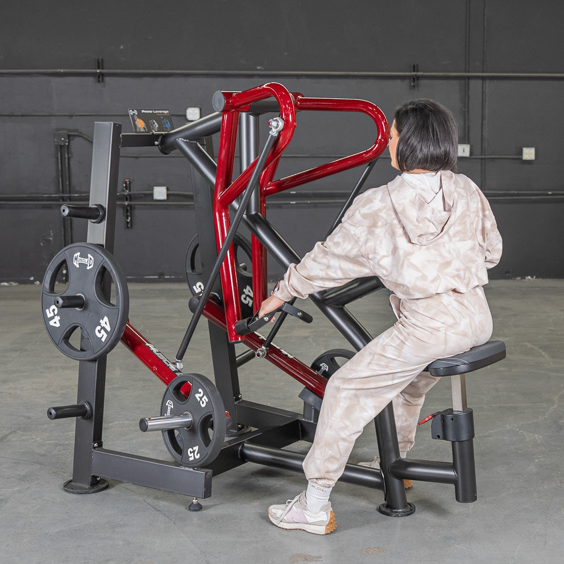 Power Leverage V2 Rotating Handle Low Row - Muscle D Fitness