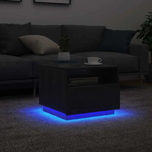 Coffee Table Black Oak Engineered wood Medium Coffee Table
