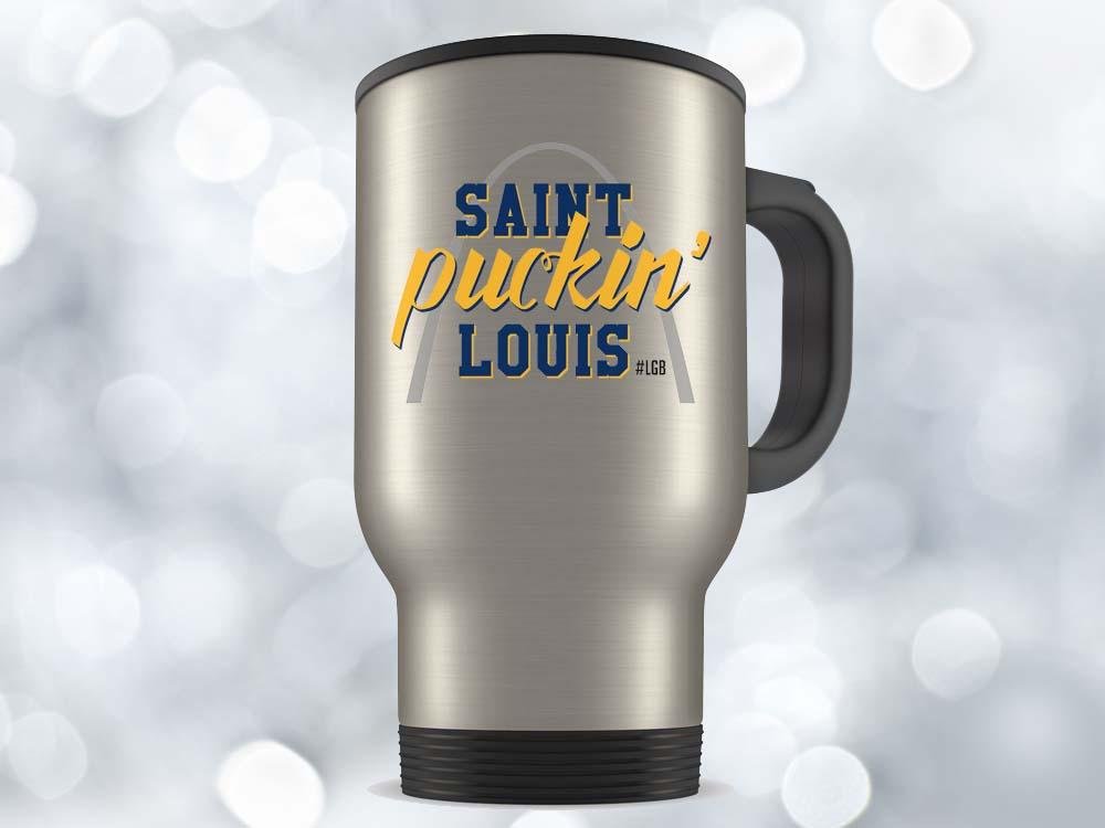 Saint Puckin' Louis Coffee Mug