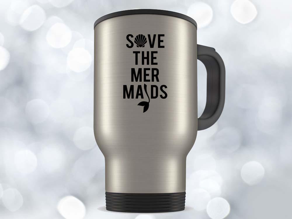 Save the Mermaids Coffee Mug