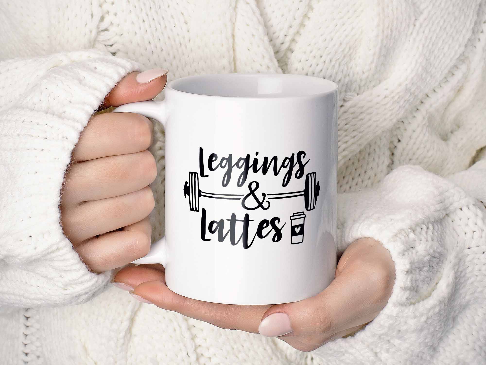 Leggings and Lattes Coffee Mug