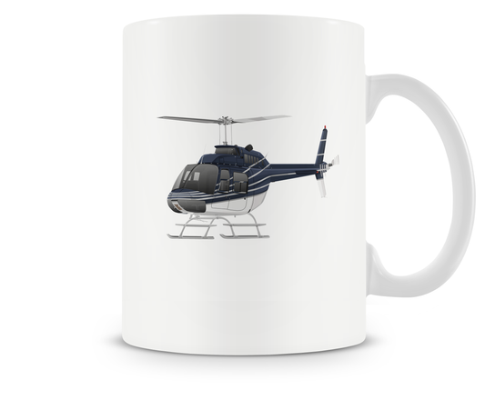 Bell 206BIII Jetranger Mugs, Tumblers Drinkware