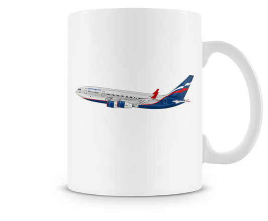 Aeroflot Ilyushin IL-96 Mugs, Tumblers Drinkware