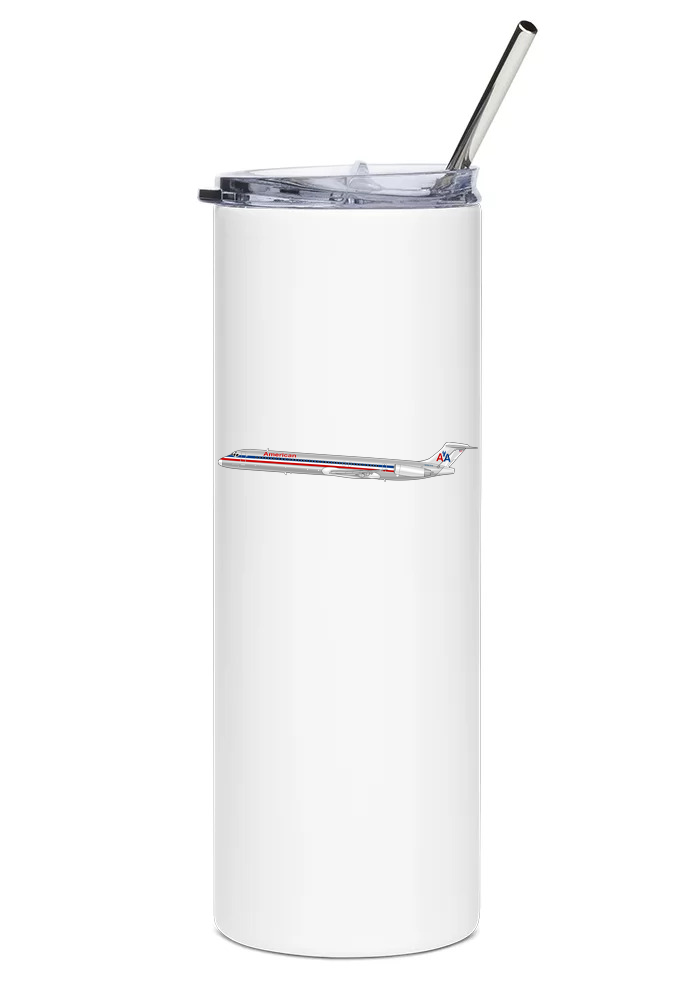 American Airlines McDonnell Douglas MD-80 Mugs, Tumblers Drinkware