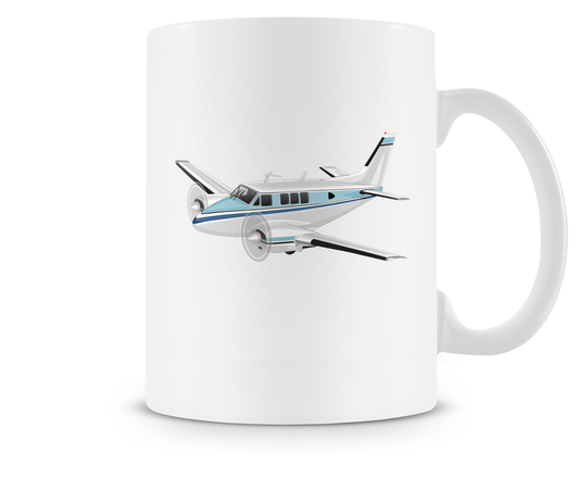 Beechcraft Queen Air Mugs, Tumblers Drinkware