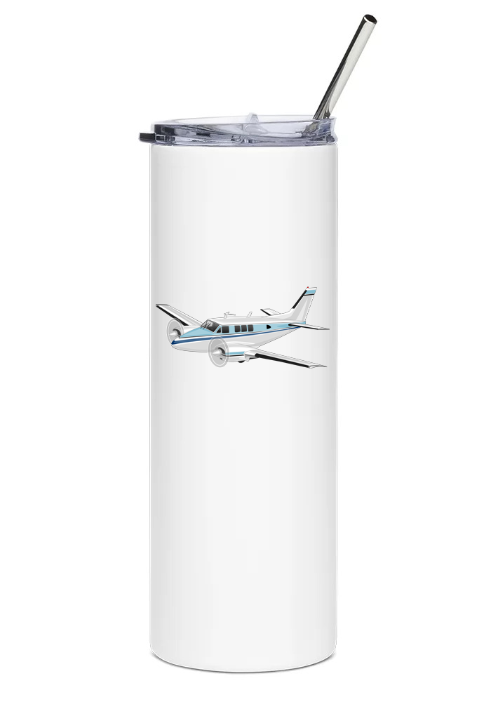 Beechcraft Queen Air Mugs, Tumblers Drinkware