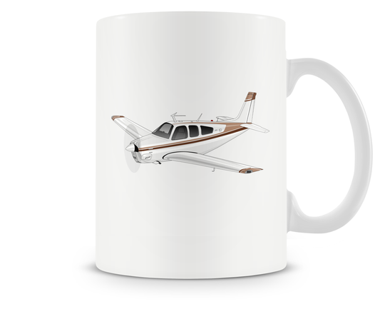 Beechcraft Bonanza F33A Mugs, Tumblers Drinkware