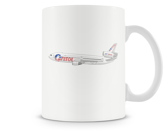 Capitol Air McDonnell Douglas DC-10 Mugs, Tumblers Drinkware