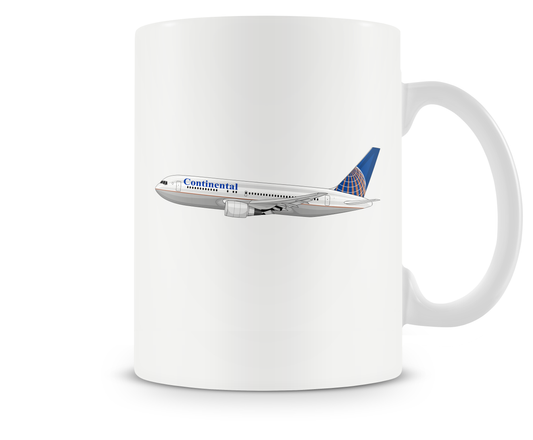 Continental Airlines Boeing 767 Mugs, Tumblers Drinkware