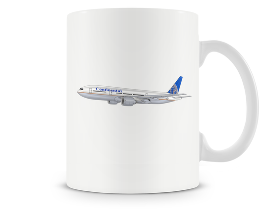 Continental Airlines Boeing 777 Mugs, Tumblers Drinkware