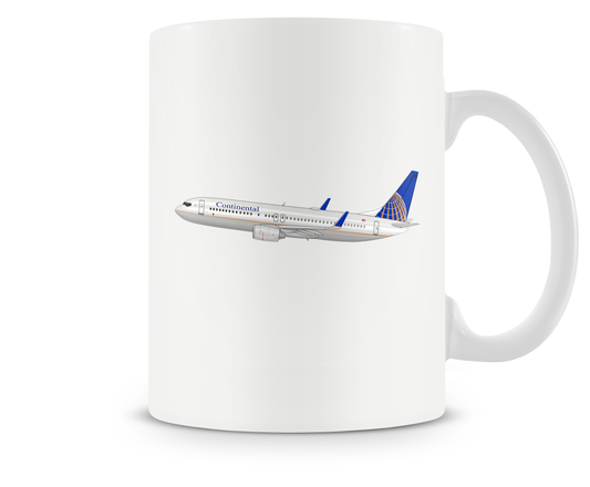 Continental Airlines Boeing 737NG Mugs, Tumblers Drinkware