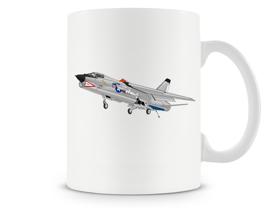 Vought F-8 Crusader Mugs, Tumblers Drinkware