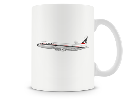 Delta Airlines Lockheed L-1011 Mugs, Tumblers Drinkware
