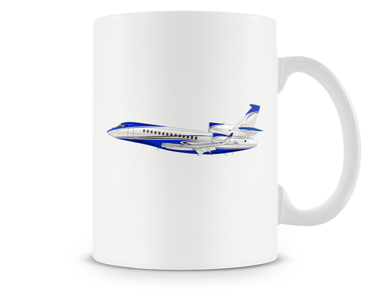 Dassault Falcon 7X Mugs, Tumblers Drinkware
