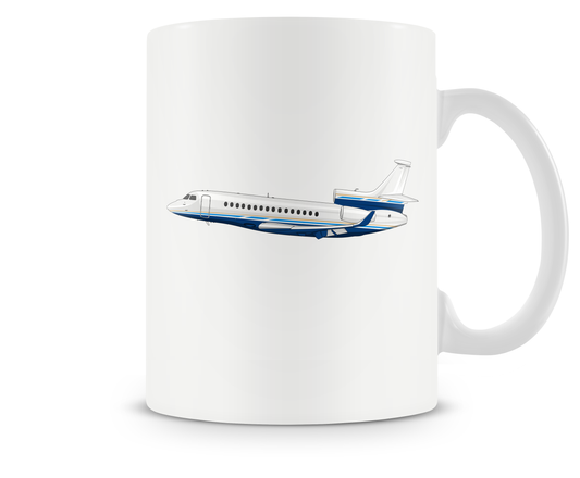 Dassault Falcon 8X Mugs, Tumblers Drinkware