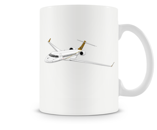 Bombardier Global 6000 Mugs, Tumblers Drinkware