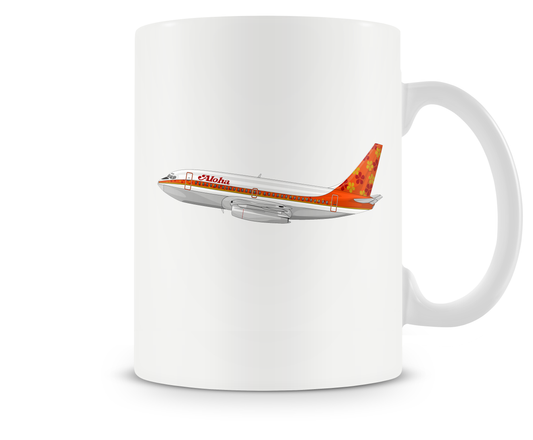 Aloha Airlines Boeing 737 Mugs, Tumblers Drinkware