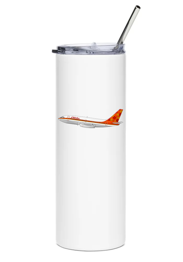 Aloha Airlines Boeing 737 Mugs, Tumblers Drinkware