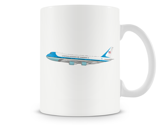 Boeing VC-25 Air Force One Mugs, Tumblers Drinkware