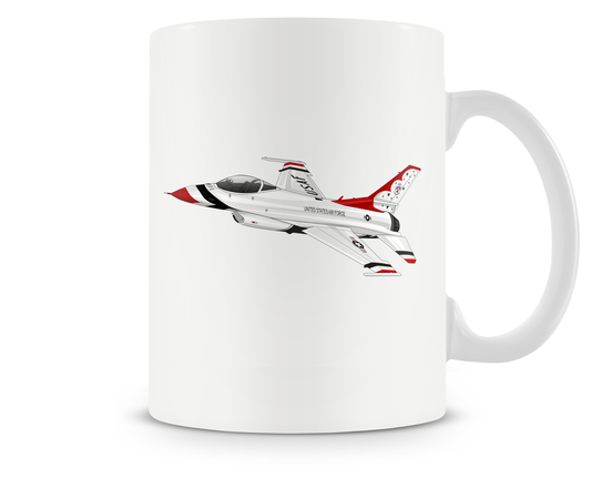 General Dynamics F-16 'Thunderbirds' Mugs, Tumblers Drinkware