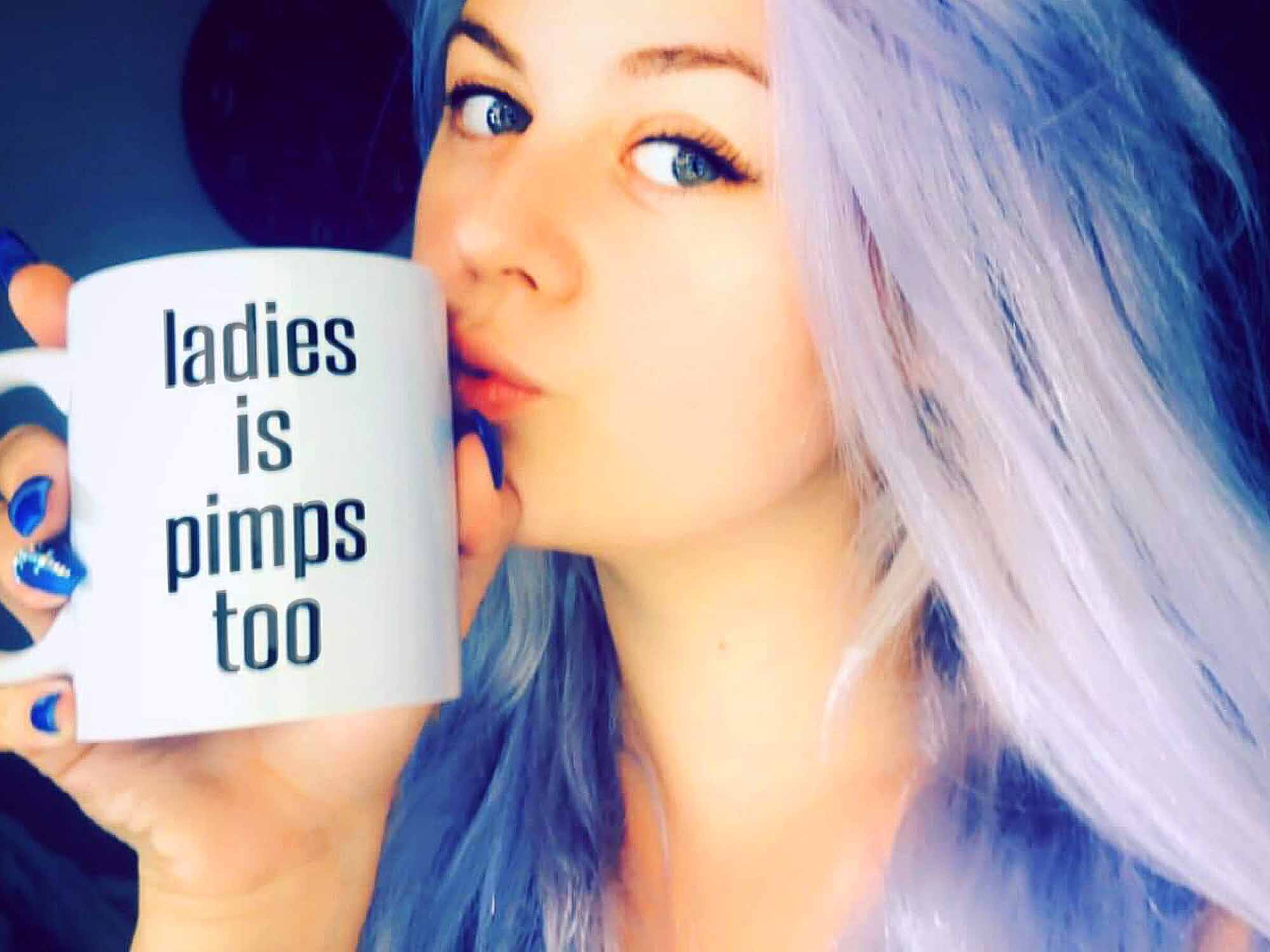 Ladies Is Pimps Too Coffee Mug