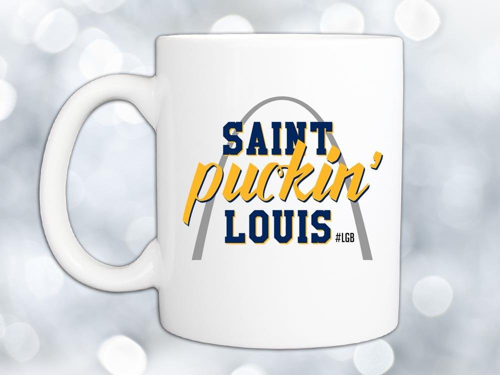 Saint Puckin' Louis Coffee Mug